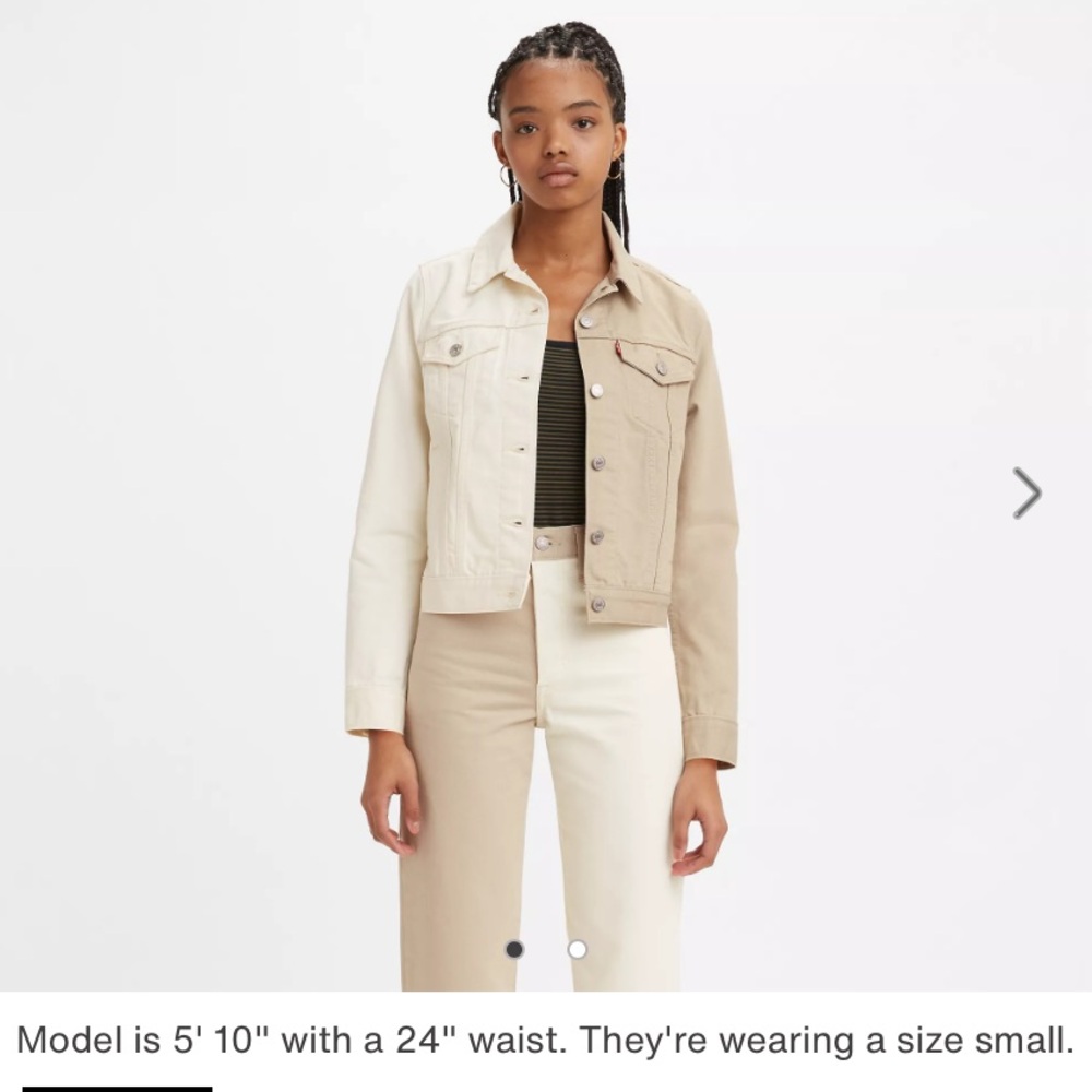 Levi’s original trucker jacket - two tone stonewash